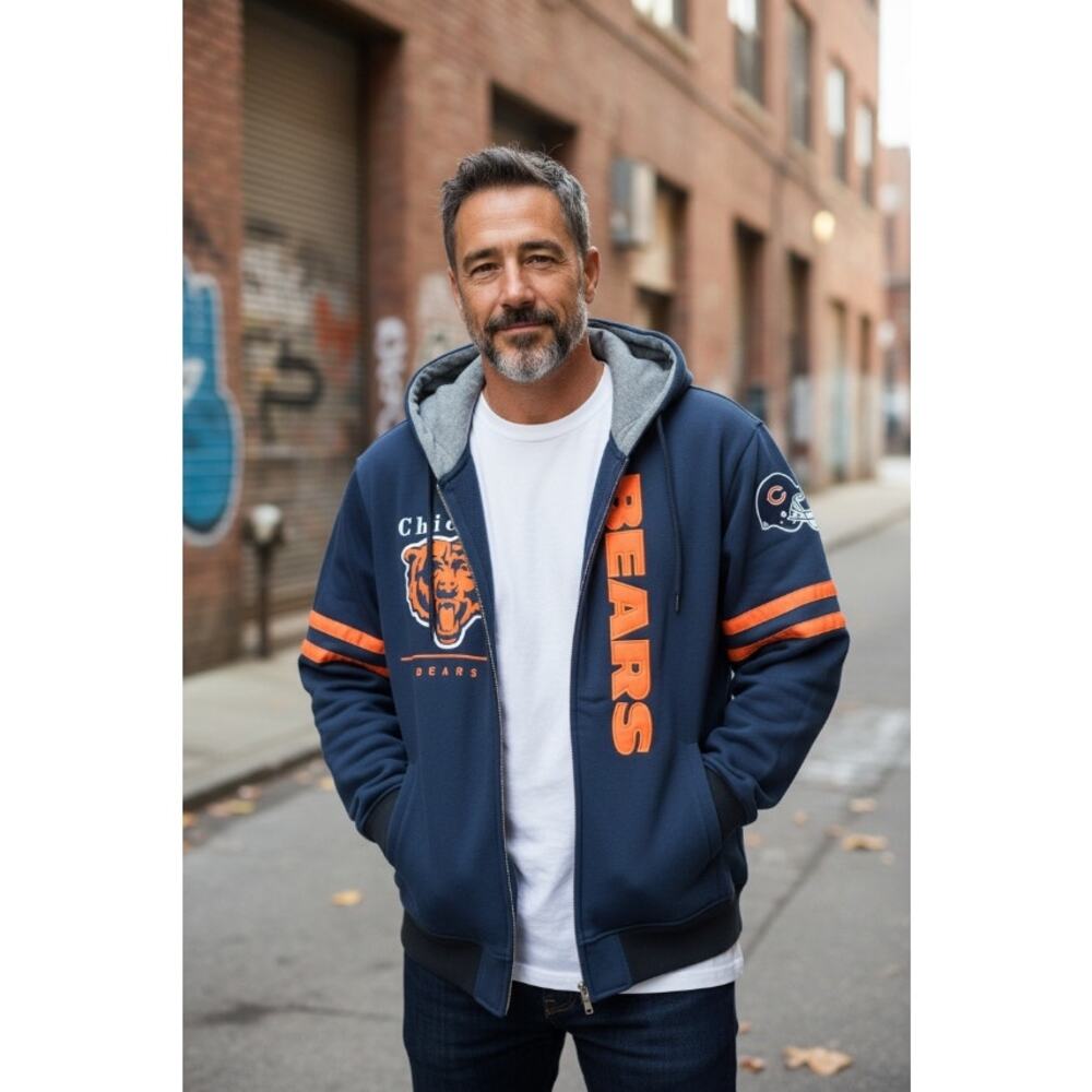NEW Reversible Chicago Bears G-III NFL Premium Jacket Small